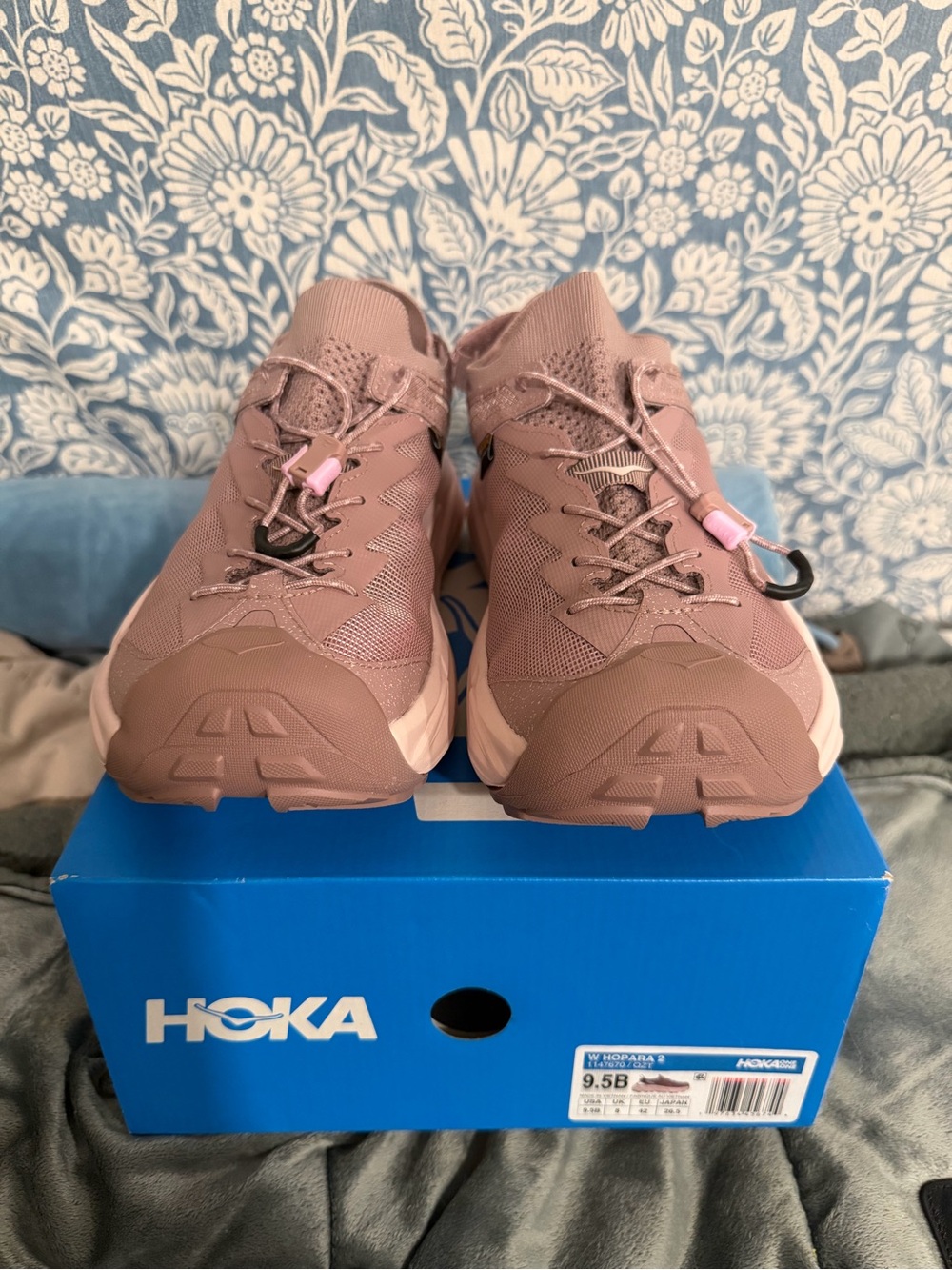 HOKA® Hopara 2 Sneakers Women’s Size 9.5 EU42 UK8 NIB Quartzite Cosmic Pearl - Picture 5 of 10